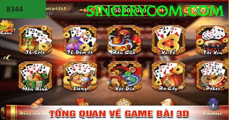 Game Bài 3D